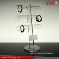 Manufacturer 3 Tiers Clear Countertop Acrylic Jewelry Bracelet Display Stand & Bangle Holder Display Stand,Jewelry Display Stand